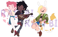 Image 2 of Fionna and Cake Stickers