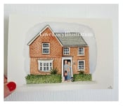 Image of Personalised House Paintingp