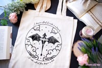 Fourth Wing tote bag