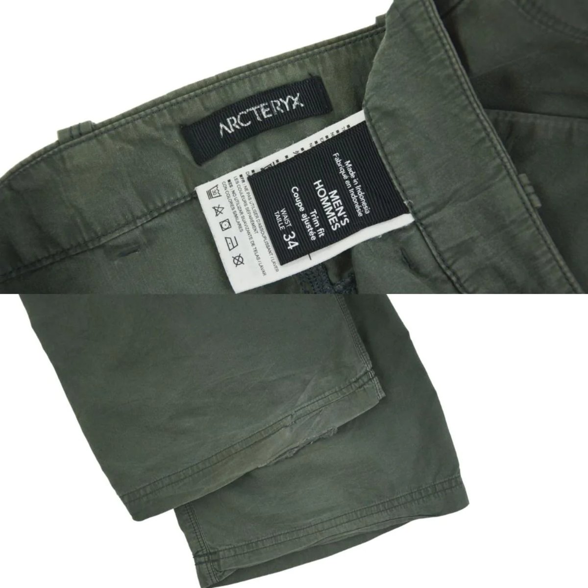 Vintage Arc'teryx Cronin Double Knee Pants - Dark Green | WAY OUT