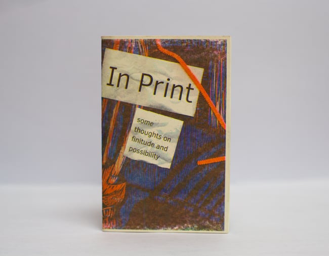 In Print: Some Thoughts on Finitude and Possibility  compiled by Am Chunnananda words & ideas by Aur