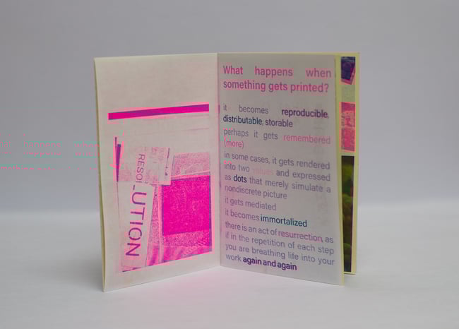 In Print: Some Thoughts on Finitude and Possibility  compiled by Am Chunnananda words & ideas by Aur