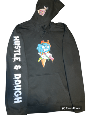 Image of Hu$tle & Dough Ice Cream Drip Hoodies