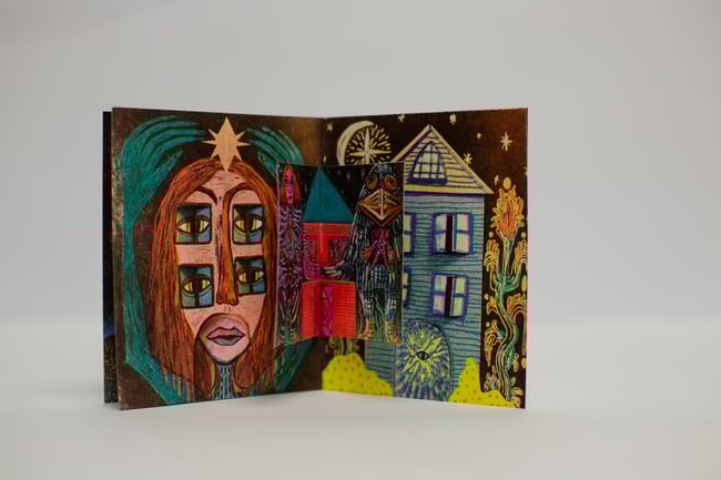 My Head is My House Zine, by Aurora Brush