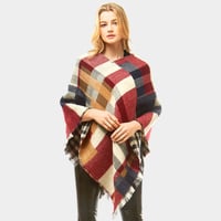 Image 2 of Plaid Ponchos