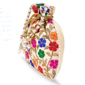 Image of Multicolor Potli Bag