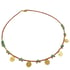 Ltd Ed - Gold Coral & Turquoise Bead Necklace #2 Image 2