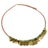 Ltd Ed - Gold Coral & Turquoise Bead Necklace #5 Image 3