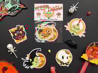 Image of Dandy Jack Old Timey Retro Halloween Jack-o-Lantern Pumpkin Vinyl Sticker