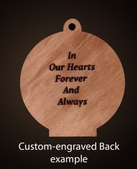 Image 4 of Cardinal Memorial Ornament - Window