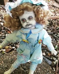 Image 2 of Millie Haunted Horror Gothic Creepy Artist Doll 