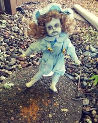Image 3 of Millie Haunted Horror Gothic Creepy Artist Doll 