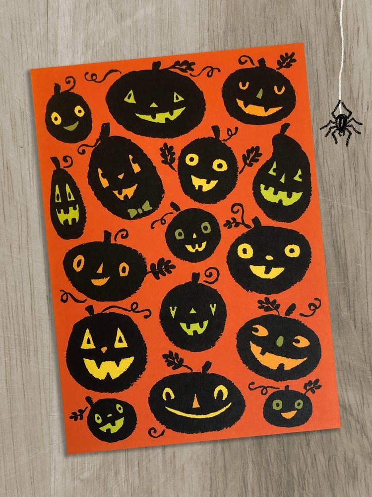 Image of Halloween Card Lite Bright Pumpkins (The 2 BOO-Bundle)