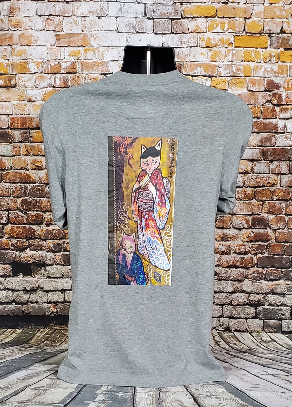 Geisha Gato (unisex long sleeve tee)