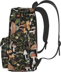 Image 4 of 🍄 Mushroom Forest Backpack - Amanita - Bolete - Cottagecore