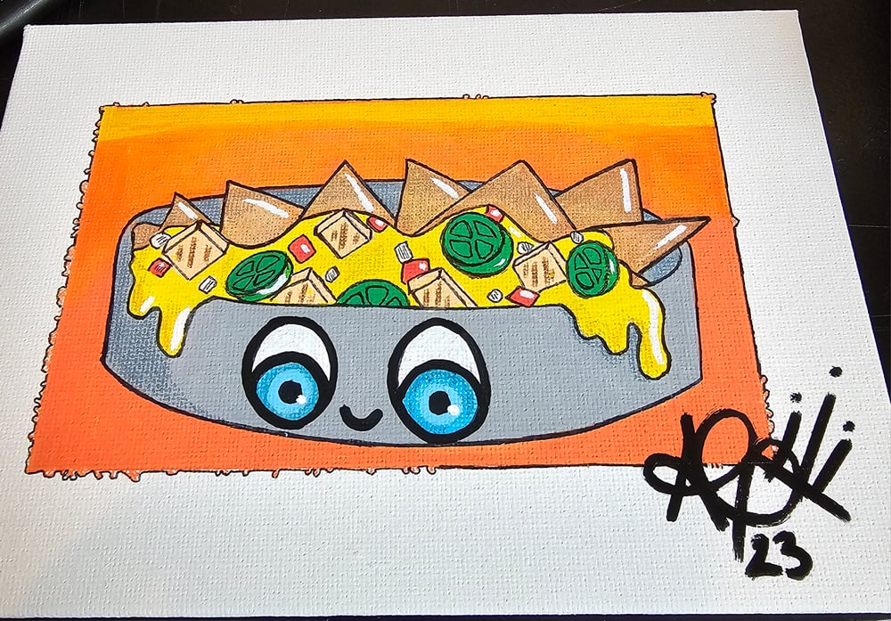 Image of Nacho Drip Original Art