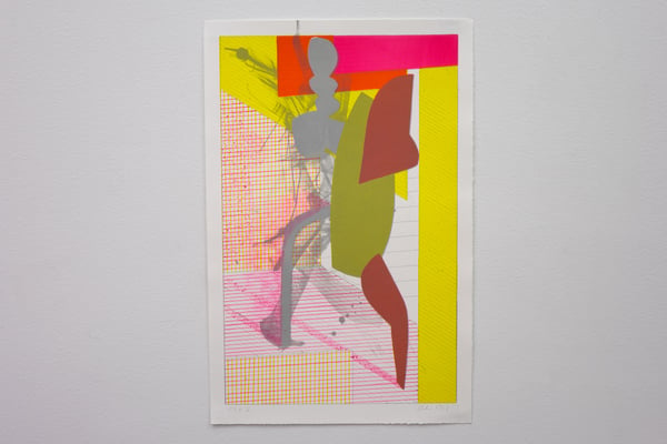 Image of Strong LQQk 3 lithograph color test print