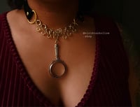 Image 2 of Gold Maille & Magnifying Glass