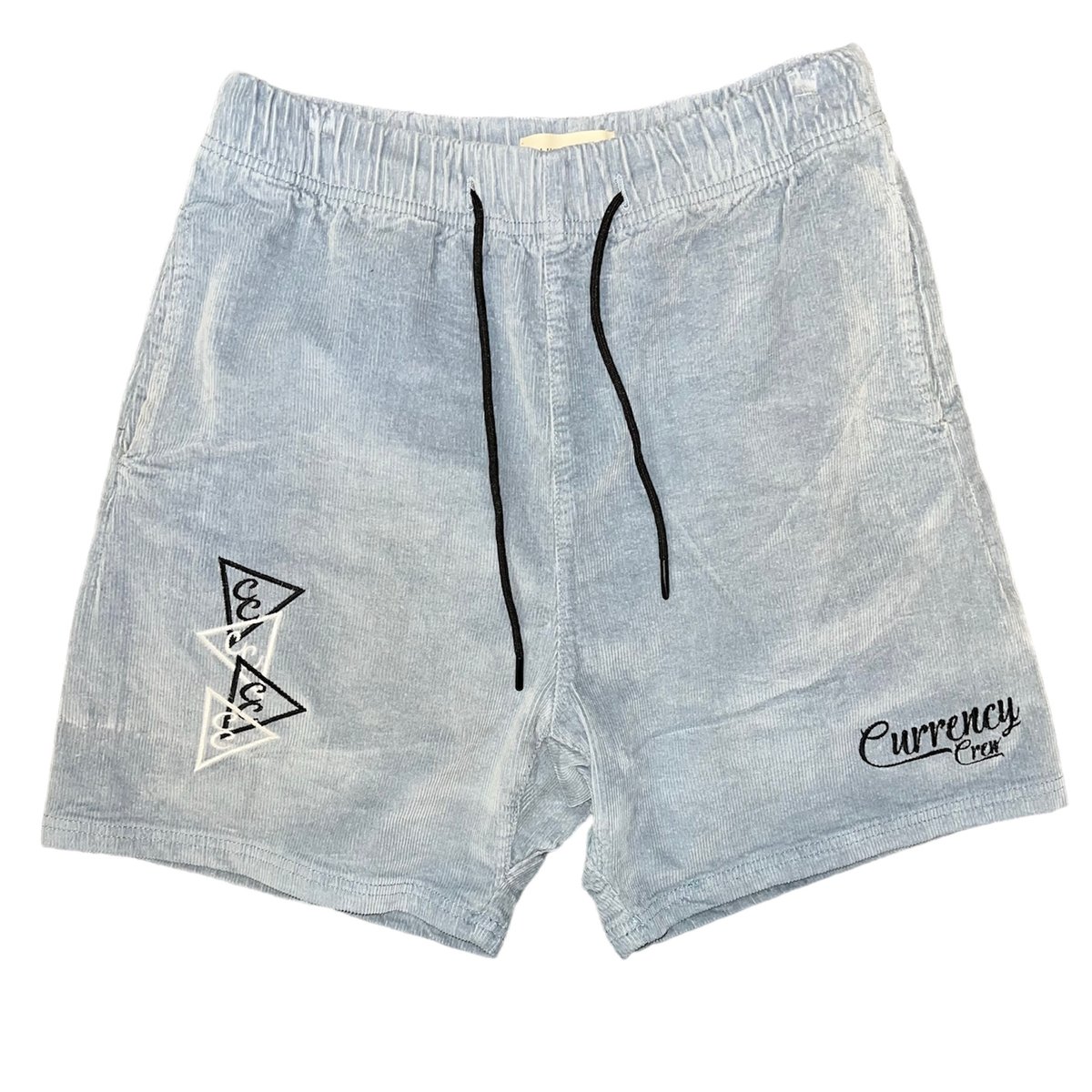 Image of Currency Crew 4 Stack Corduroy Short Blue