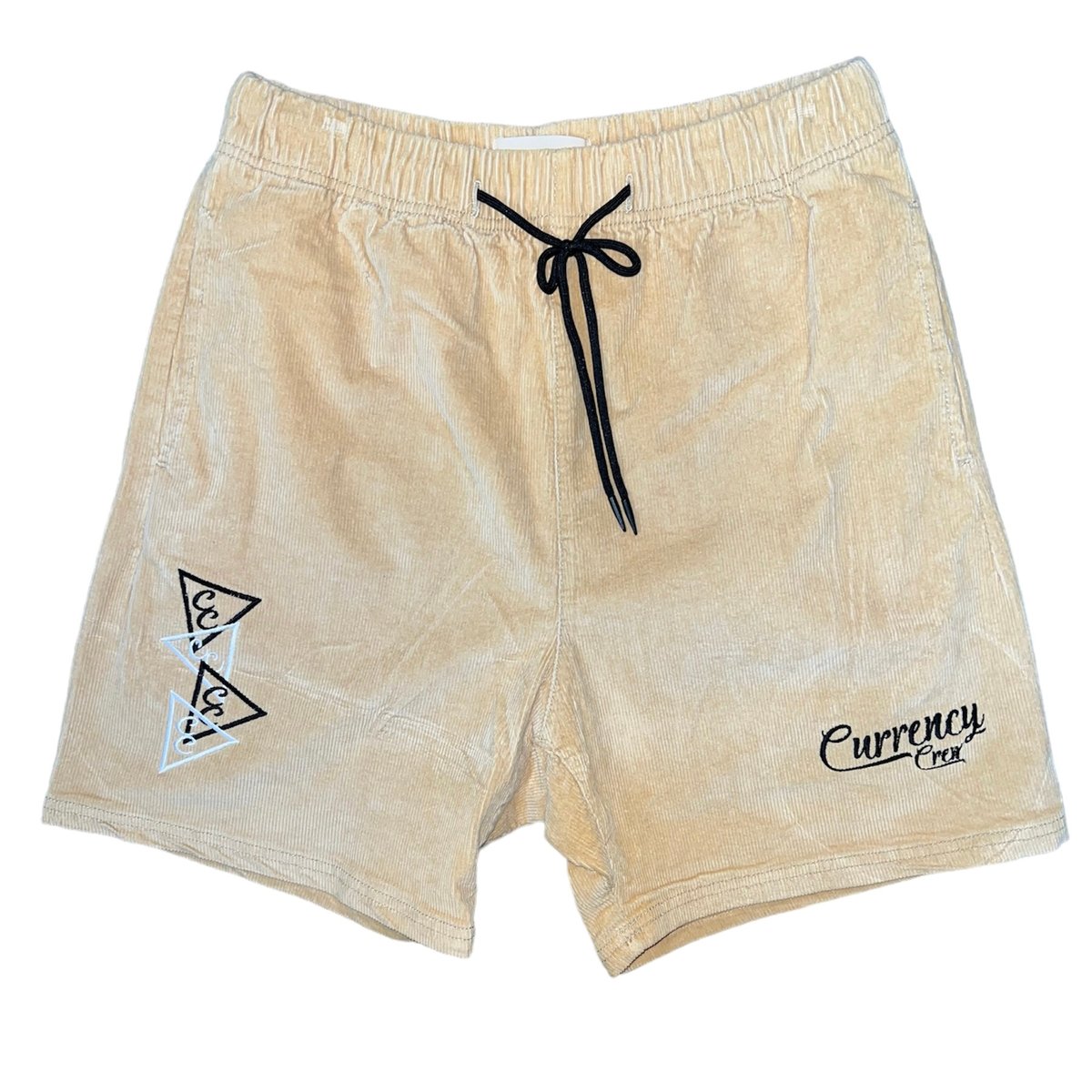 Image of Currency Crew 4 Stacks Corduroy Short Tan