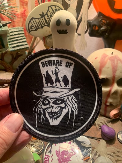 Image of Beware of Hitch hiking ghosts patch 