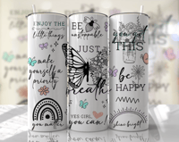 Motivational Tumbler