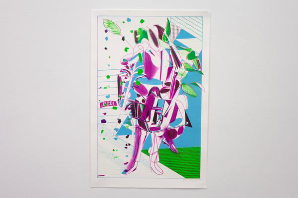 Image of Strong LQQk 5 Lithograph Color Test Print