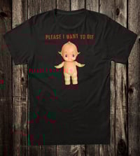 Image 3 of I Want To Die Tee