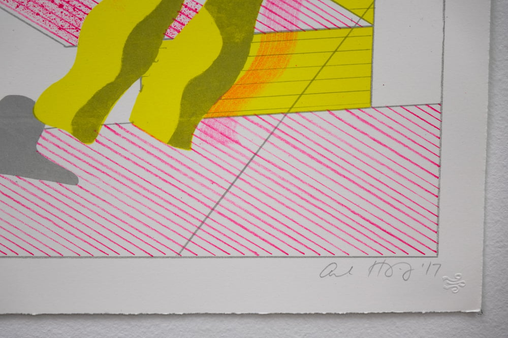 Image of Strong LQQk 8 Lithograph Color Test Print