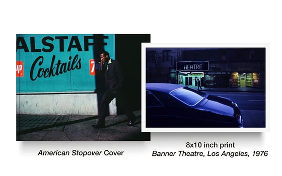 Image of New Book! AMERICAN STOPOVER. With 8x10 inch print.  Available for pre-order. Publishing Feb 2024.