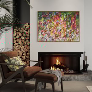 Image of 'Vere flores' - 114x84cm FRAMED