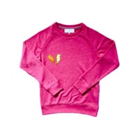 Image 1 of Lightning Bolt Sweatshirt (Pink)