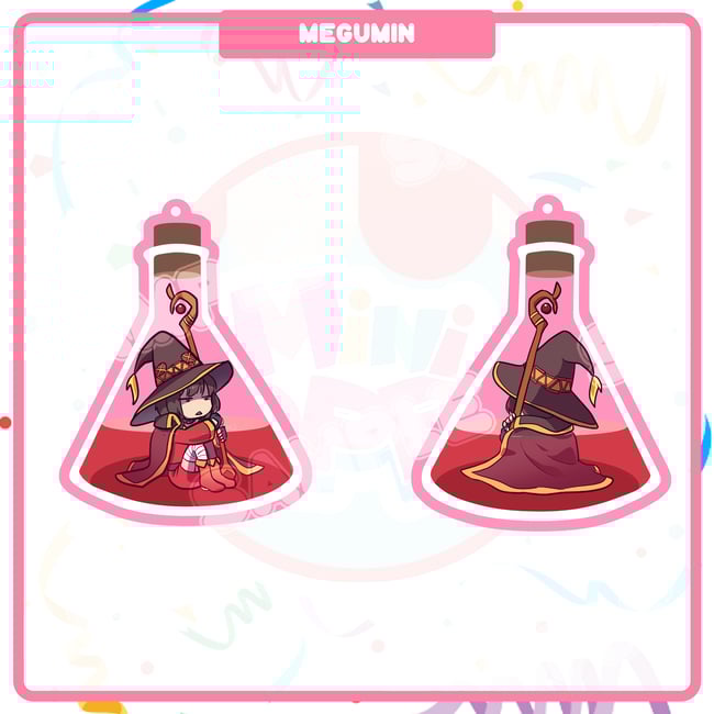 Konosuba Acrylic Charms