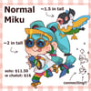 Poke Miku - Normal Charm [PRE-ORDERS]