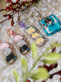 Image 2 of Honkai Translucent Keychains