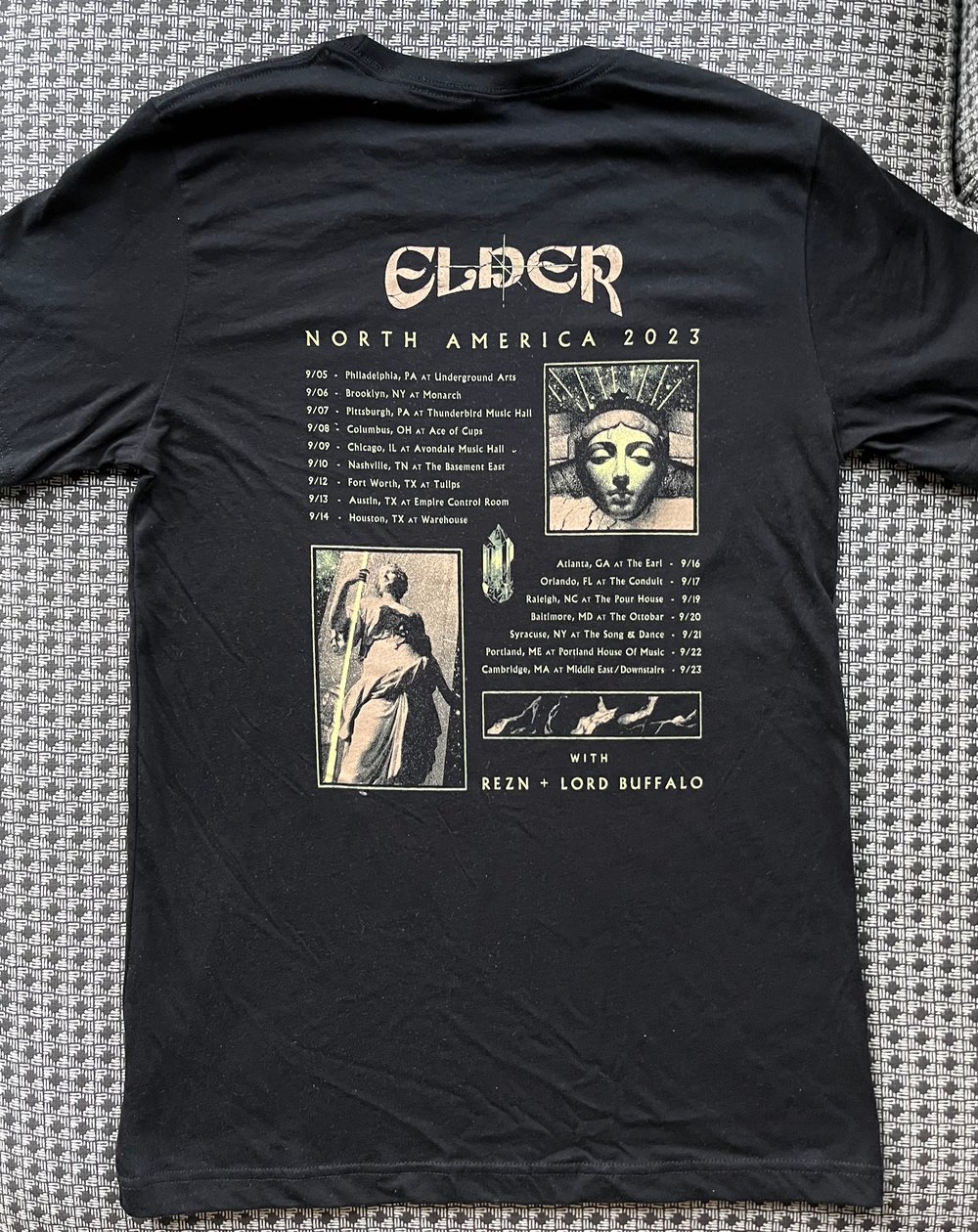 ELDER 2023 US TOUR T SHIRT