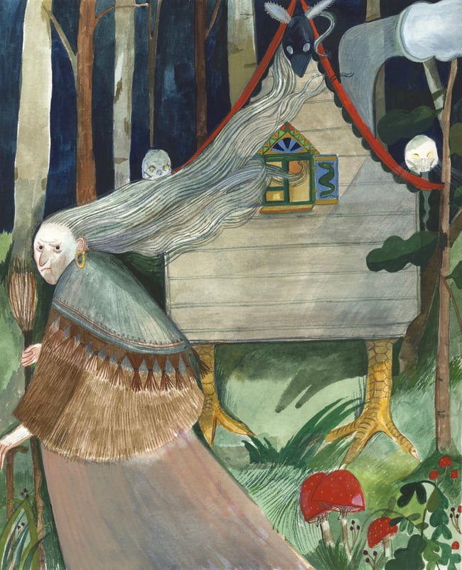 Baba Yaga ~ Giclee print