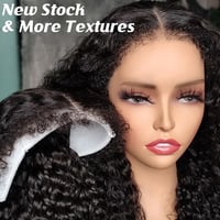 Image 1 of 13x6 Cambodian  Body Wave ,  Raw Hair Front lace HD lace wigs, Free  4c texture hairline 