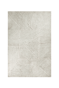 Image 5 of Tapis rayure 100 % laine - 170 x 240 cm