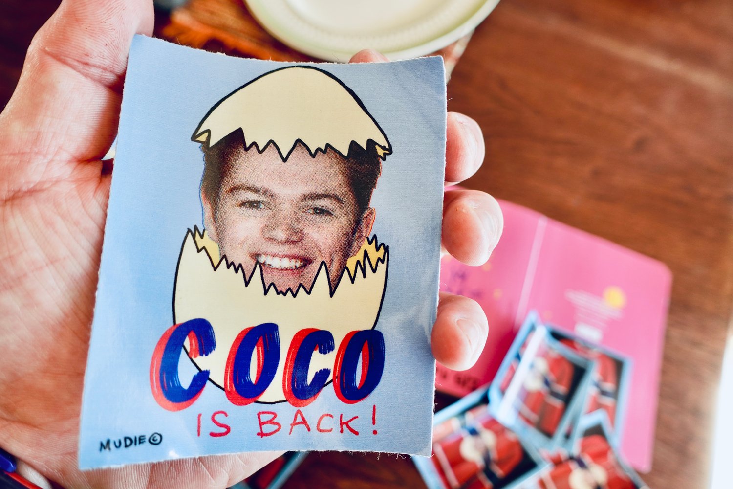 Image of Stickers / Autocollants ( 2 )  " COCO IS BACK "