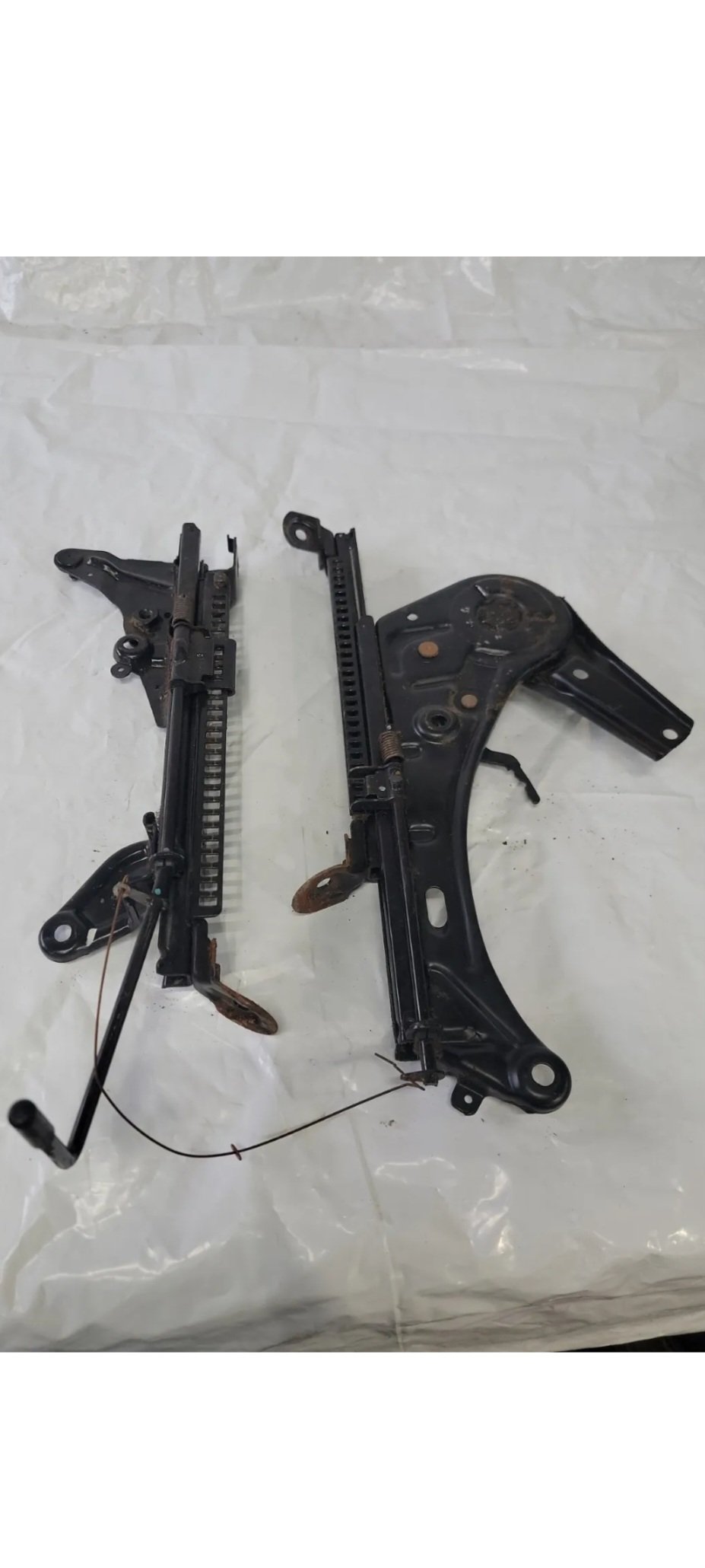 Image of 94-01 ACURA INTEGRA Driver Side Seat Rail Track Lower Bracket Left 2 DR