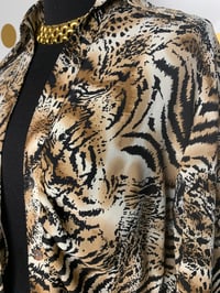 Image 3 of Caviar Cheetah Print Top - Size: M/L