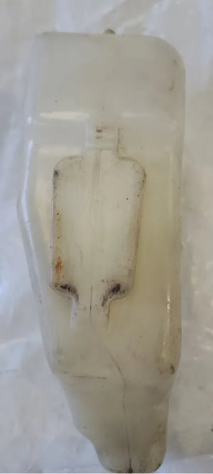 Image of 1997 1998 99 2000 2001 HONDA CR-V CRV INTEGRA COOLANT RESERVOIR OVERFLOW BOTTLE
