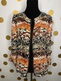 Image 1 of Chico's Ruche Jacket - Size: M/L