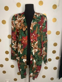 Image 1 of JB Tropical Forest Blazer - Size 12