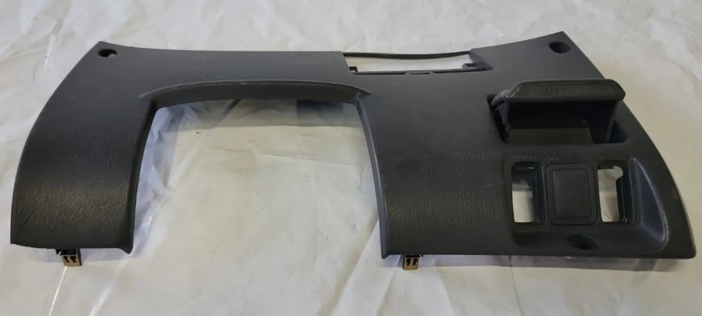 Image of 96-00 Honda Civic Under Steering Column Trim Lower Knee Panel Gray OEM 77301-S04