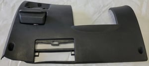 Image of 96-00 Honda Civic Under Steering Column Trim Lower Knee Panel Gray OEM 77301-S04