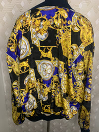 Image 3 of Versace Inspired Bomber Jacket - Size S