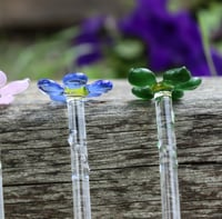 Image 3 of Flower Glass Stir Stick
