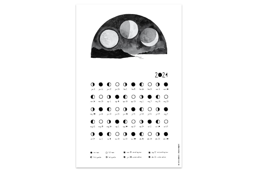 Image of 2024 Lunar Calendar